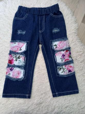 Dievčenské rifle, nové, 92