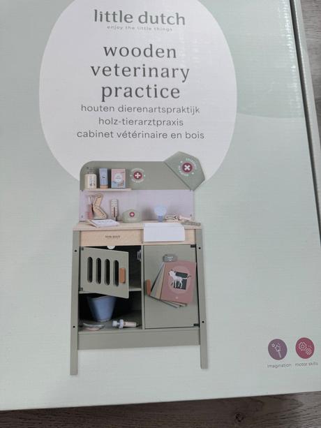 Little dutch veterinárna ordinácia drevená,