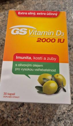 Gs vitamín d3 2000 iu,
