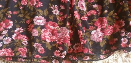 Kvetovaná sukňa l/xl, xl