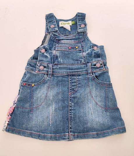 Riflové šaty, c&a,68