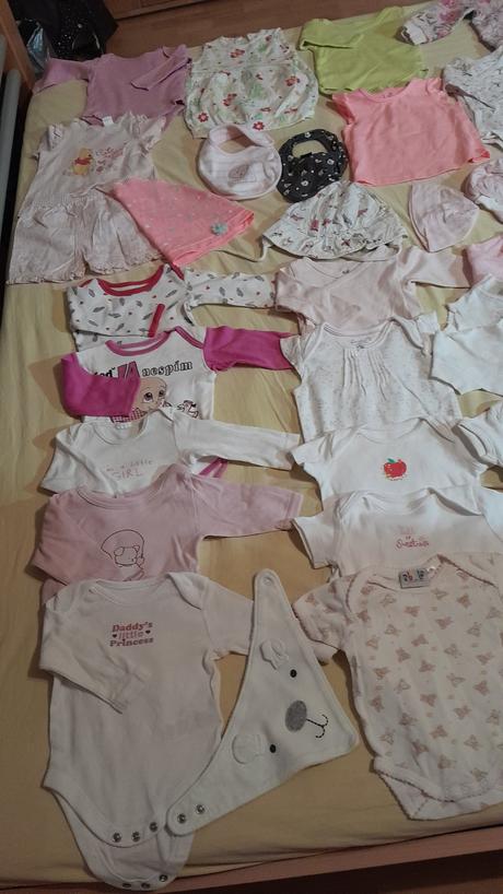 Balík oblečenia dievča 0-3m, 50–62