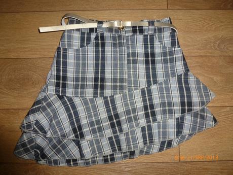 Karovana suknicka s opaskom, 128