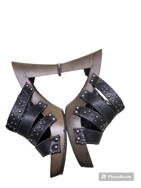 Dámske šlapky na opätku, 37