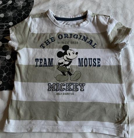 Bavlnené tričko mickey mouse v. 86, disney,86