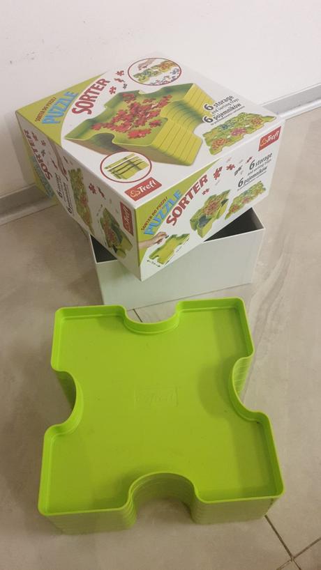 Triedič na puzzle , zn. trefl, 