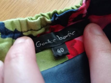 Kvetované šaty, gate,40