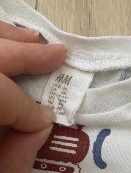 2ks tričiek 2-4mesiacov, h&m,68