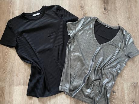 Tričká zara + terranova, zara,xs