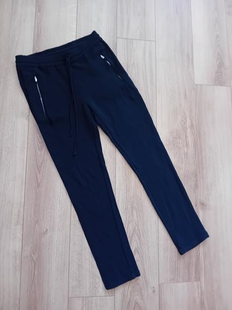 Čierne dizajnerské nohavice stella mccartney, xs