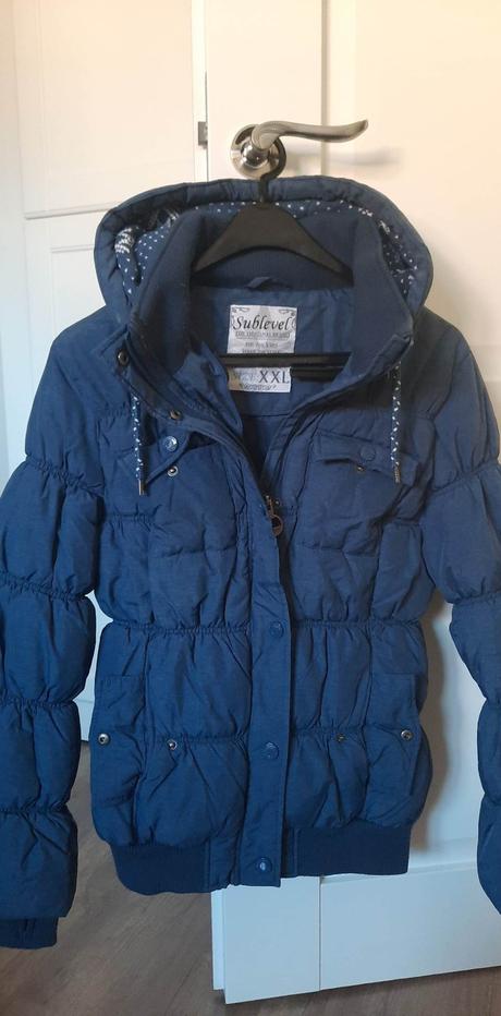 Damska zimna bunda, l