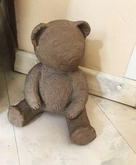 Stará dekorácia macko,