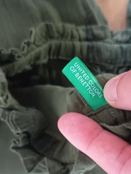 Letné dievčenské nohavice, benetton,104