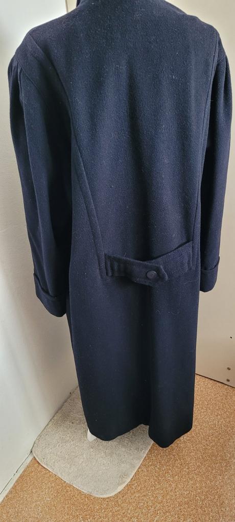 Flaušový dámsky kabát, xxl