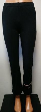 Dámske čierne elastické tepláky, westside, m