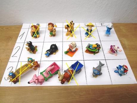 Kinder hracky, cena za 1ks 0,25eur,