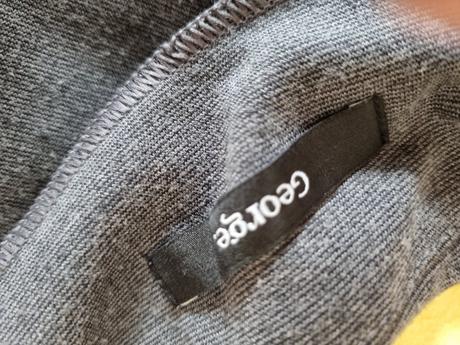 Sivé úpletové šaty george 38/40, george,m