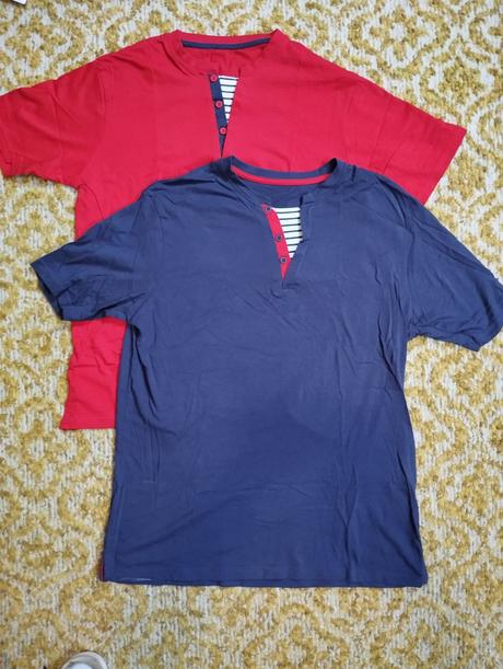 2x pánske trička, l