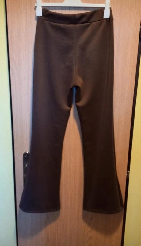 Krásne hnedé nohavice uni veľ.s,m,l na vyššie ženy, 