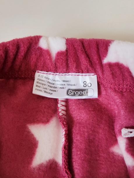 Teplé tepláčiky, ergee,80