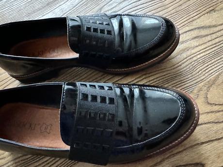 Kožené mokasiny, lasocki,38