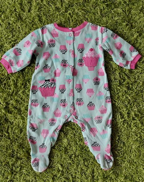 Overalové pyžamko 6 mes., 68