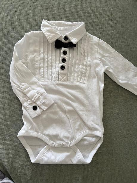 Elegantne bodiky s motýlikom, bonprix,68