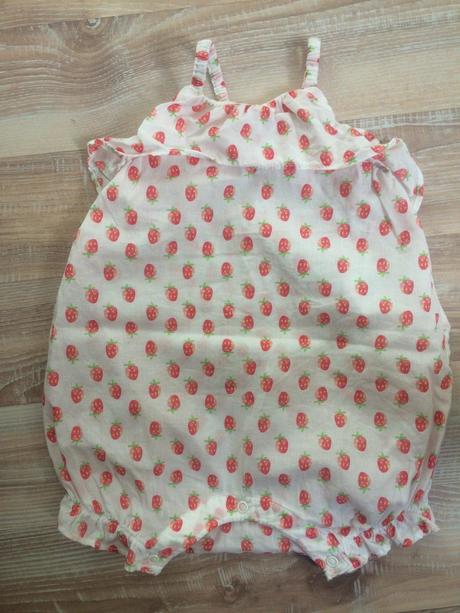 Letný jahodkový overal h&m, h&m,62