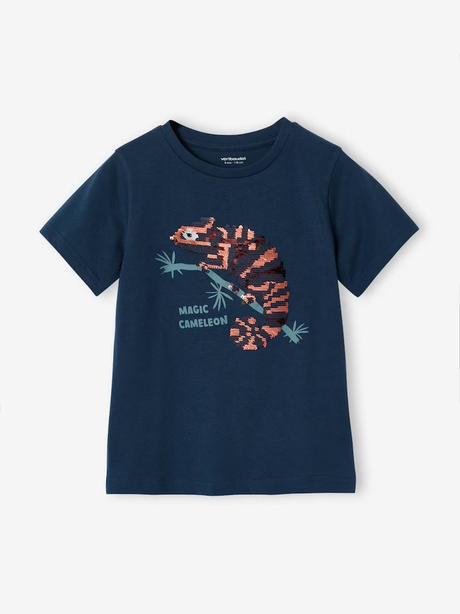 Tričko vertbaudet meniaci obrázok, vertbaudet,92 - 164