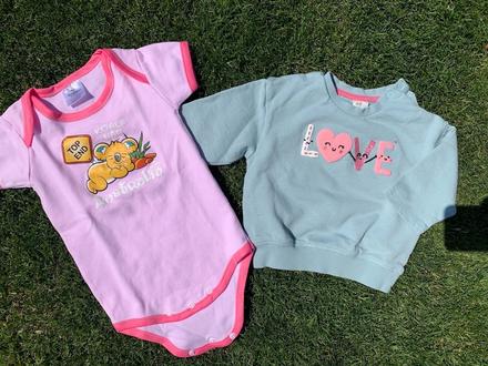 Hm nový svetrík 68 + kvalitné nové body, h&m,68