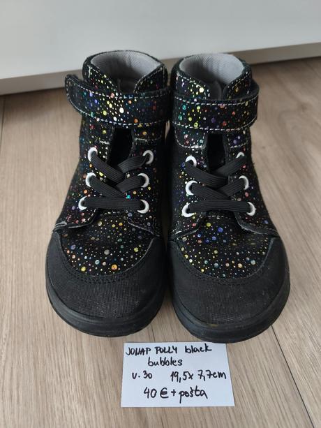 Členkové barefoot jonap pully black bubbles v. 30, jonap,30