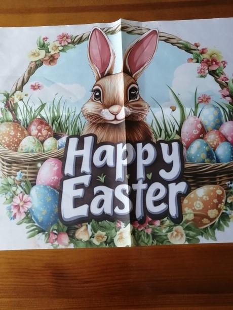 Veľkonočná stola obrus na stol, 