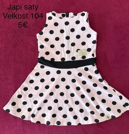Bodkované saty, japitex,104