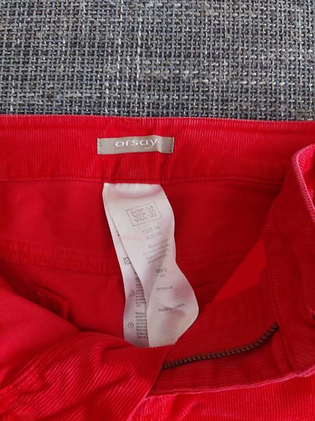 Červena sukňa, orsay,36