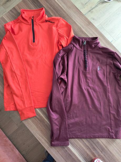 2x mikinka (tričko) pre fesaka, 152