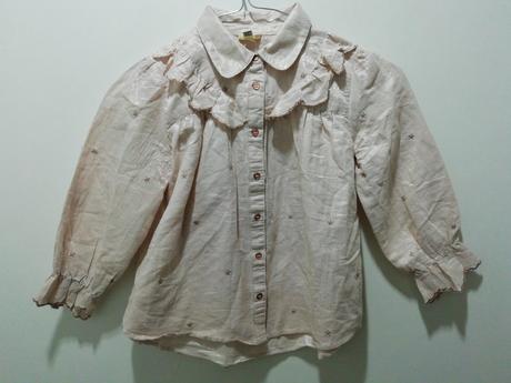 Blúzka košielka s volánikom, river island,110