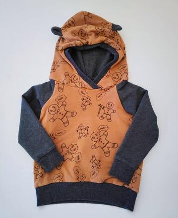 Vianočná mikinka s perníkmi haloo, 86