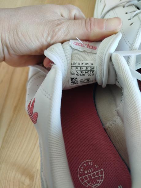 Kožené tenisky, adidas,38