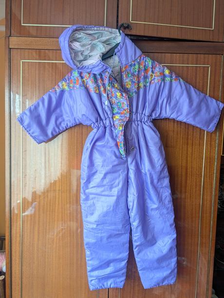 Zimný overál bez čísla. rozmery sú na fotkách., 116