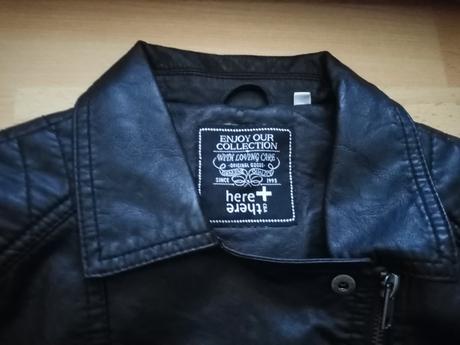 Kožená bunda, c&a,140