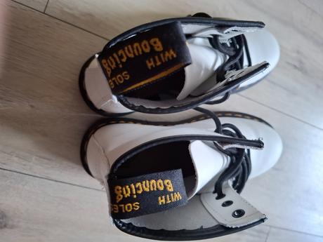 Topánky dr.martens,biele, 40, 40