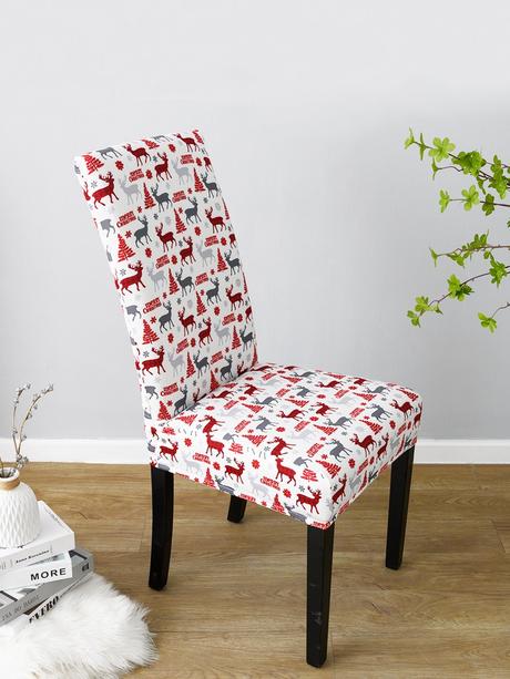 Poťah na stoličku vianoce, 