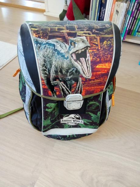 Školská taška oxybag premium light jurassic world,