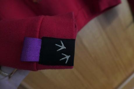 Kura collection super stylova krasna mikina s, s