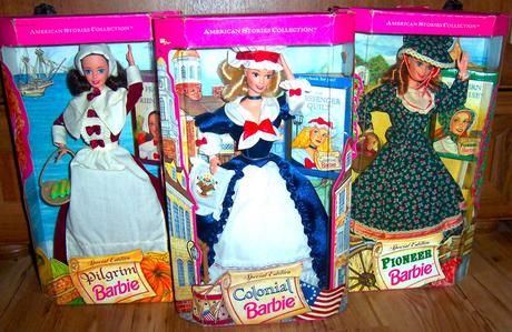 Zberateľské barbie z usa,