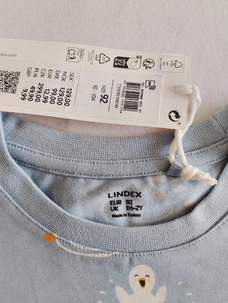 Tričko kačičky lindex veľ.92, lindex,92