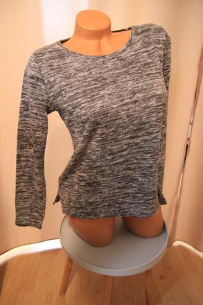 Čierno biely sveter, m/l, m