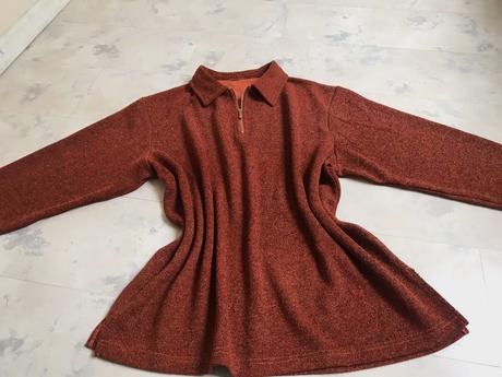 Melírovaná unisex mikina, xxl