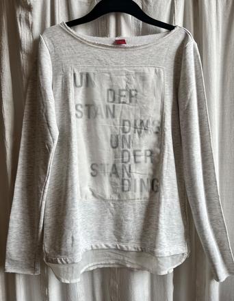 S.oliver sivá mikina vel.176, s.oliver,176