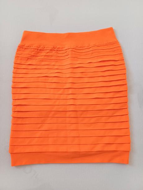 Oranžová sukna, xs